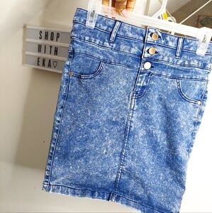 Jean skirt